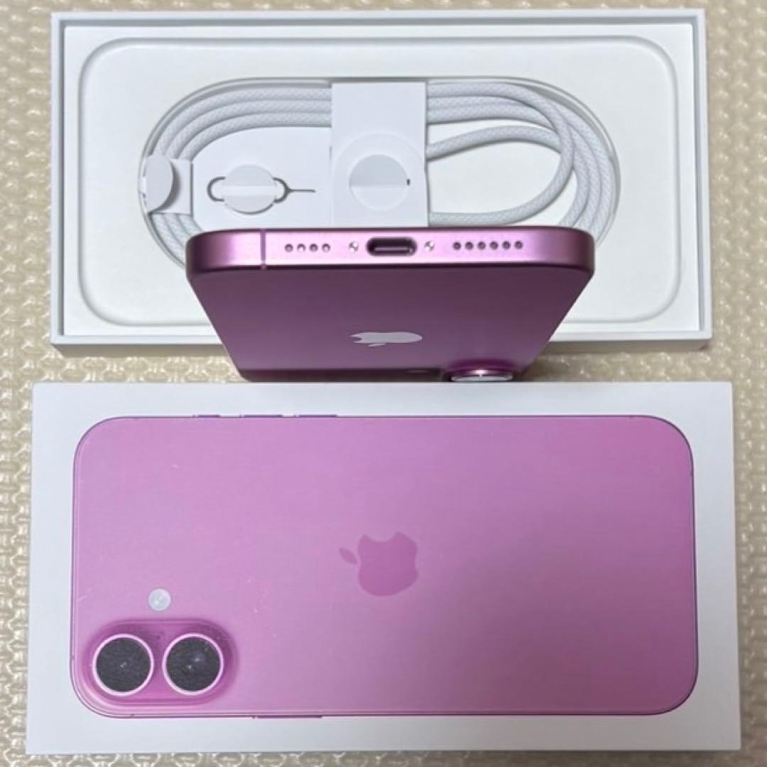 バッテリー容量100% iPhone16Plus 128GB SIMフリー 本体