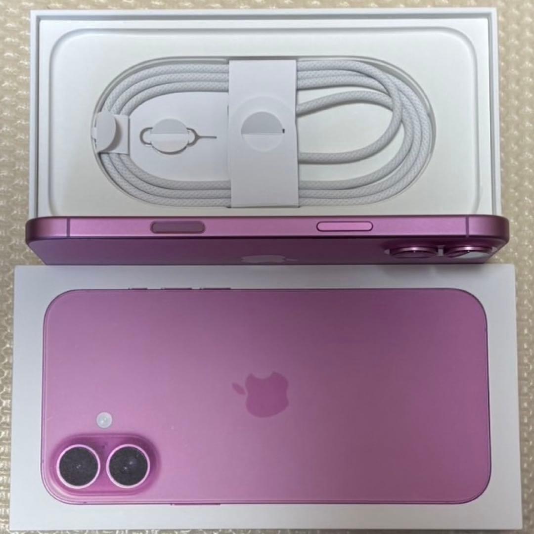 バッテリー容量100% iPhone16Plus 128GB SIMフリー 本体