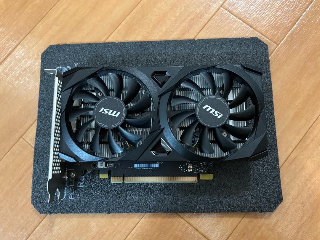 グラフィックボード・グラボ・ビデオカード MSI GeForce RTX 3050 VENTUS 2X 6G OC