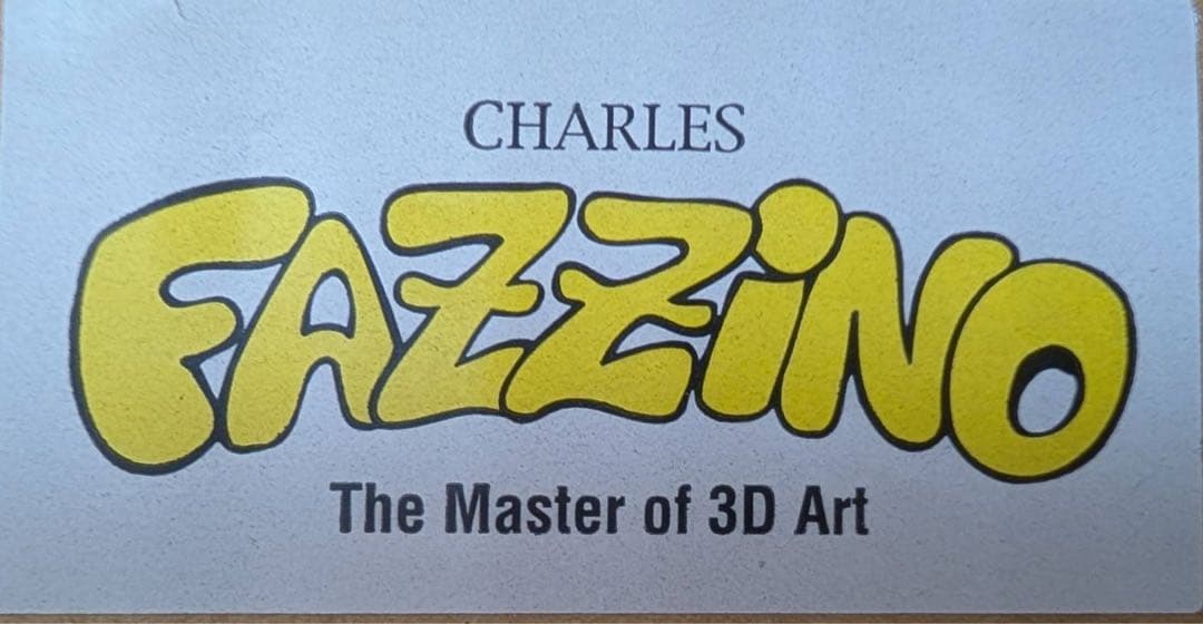ティファニーで朝食を　チャールズ・ファジーノ FAZZINO　3D版画