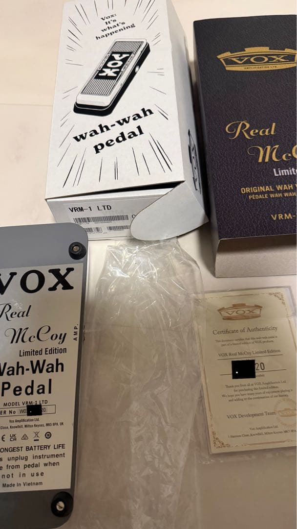 Vox Real McCoy VRM-1 LTD ワウペダル