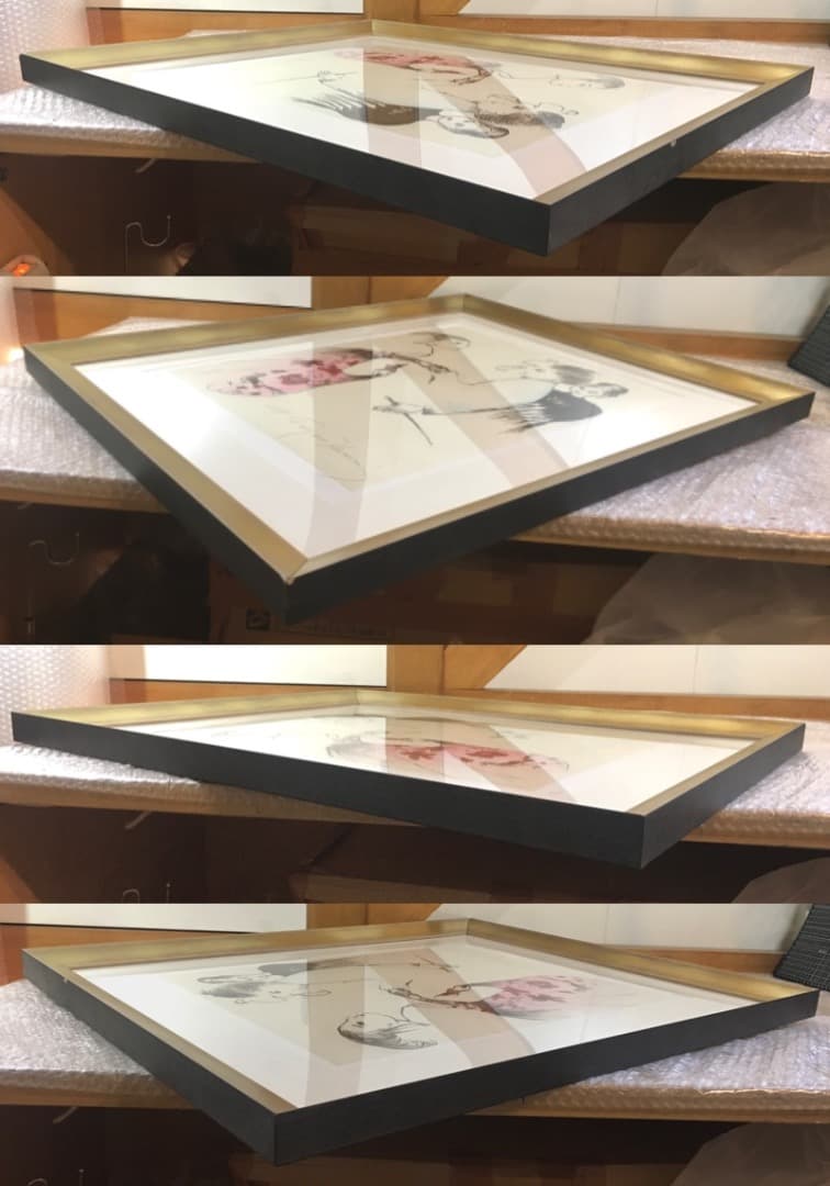 ○フジ子・ヘミング 『カラヤンとの握手』 銅板画 51/80 魂のピアニスト