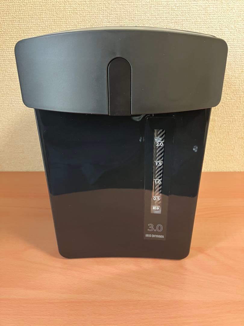 アイリスオーヤマ ジャーポット 3.0L IAHD-230 ブラック 説明書付き