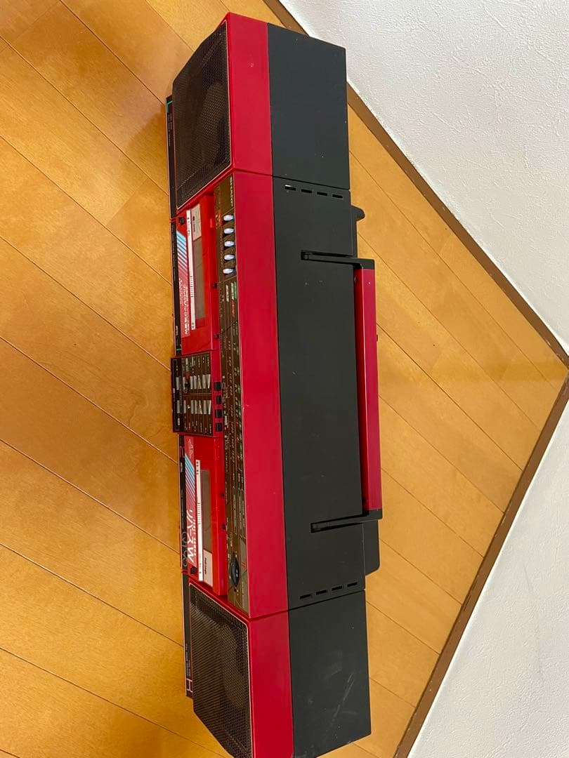 SHARP QT-95 シャープ ダブルラジカセ 昭和レトロ