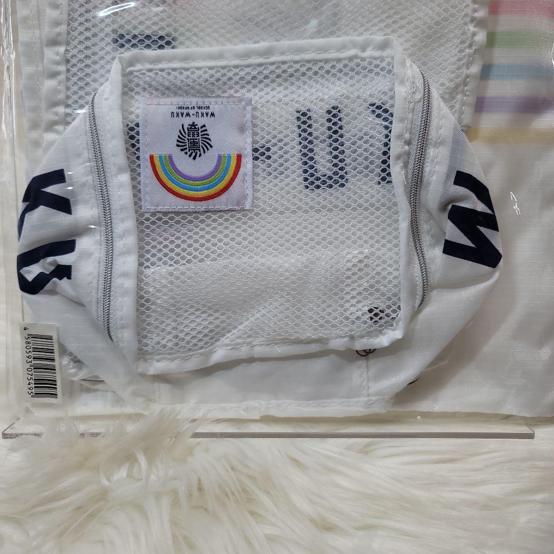 (64)風学ロゴ カラフルストライプポーチ(3点セット)