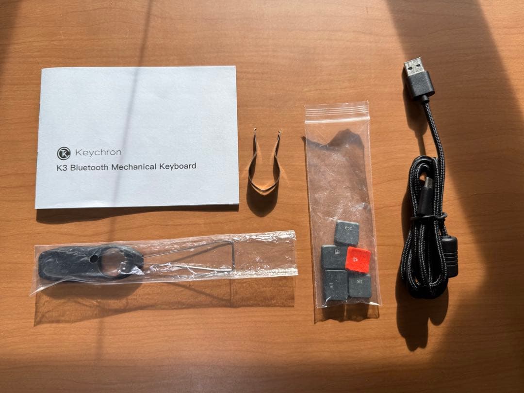 Keychron K3 赤軸 US配列 Bluetooth