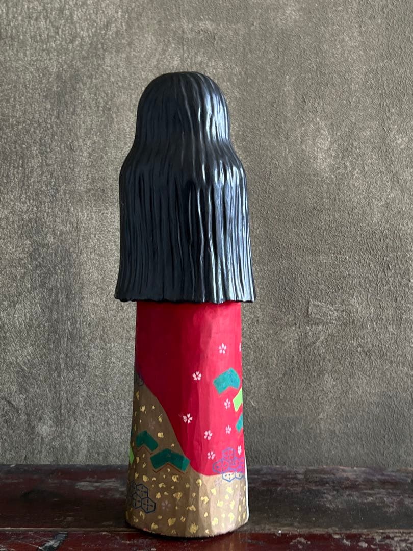 木彫 一刀彫 立ち雛人形／雛祭り 桃の節句 奈良一刀彫 井波彫刻 伝統工芸 民藝