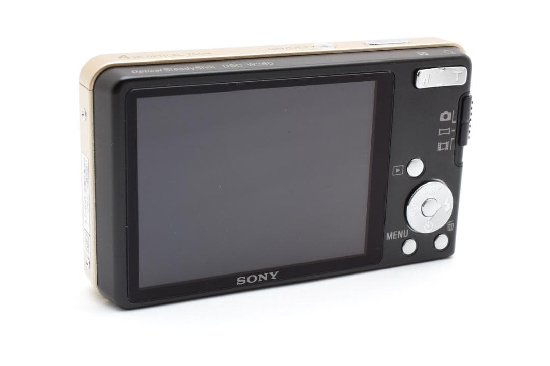 【極美品】SONY Cyber-shot DSC-W350　ゴールド　新品級！