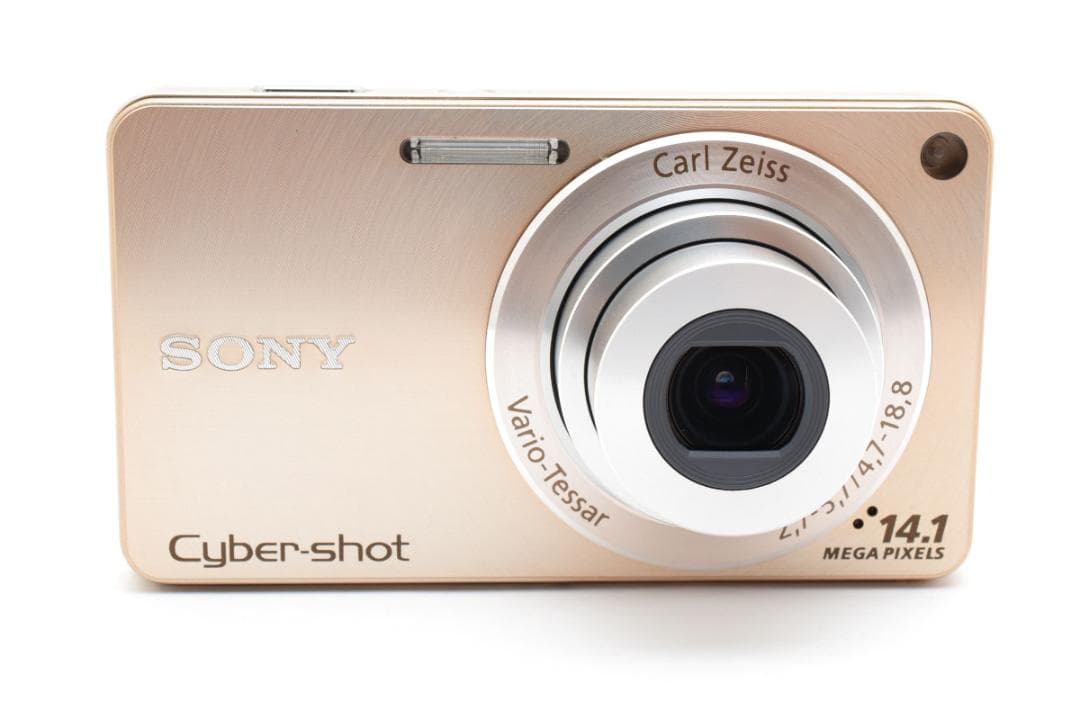 【極美品】SONY Cyber-shot DSC-W350　ゴールド　新品級！