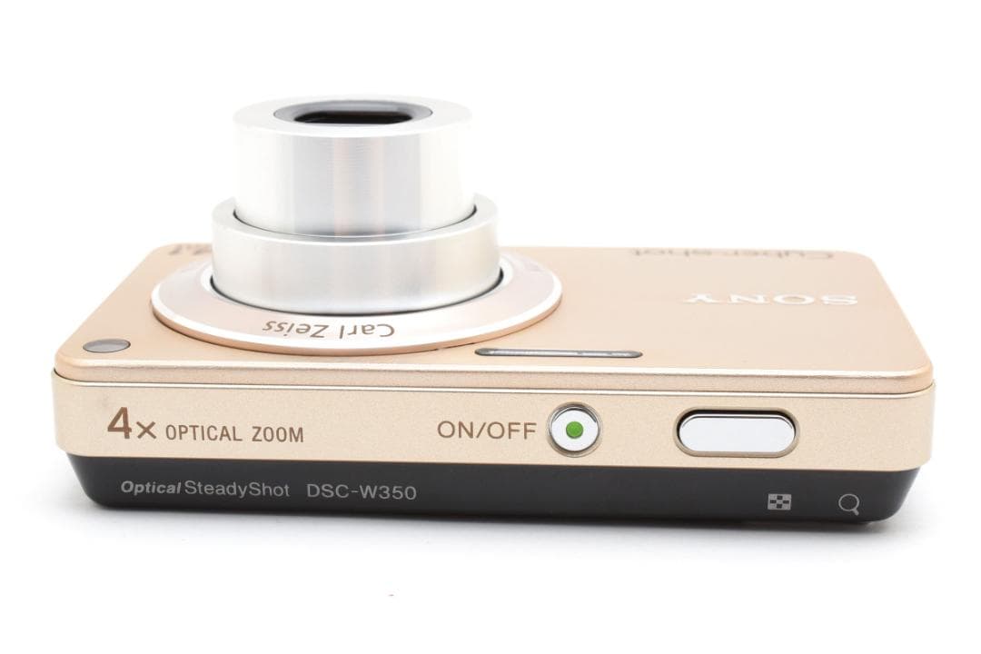 【極美品】SONY Cyber-shot DSC-W350　ゴールド　新品級！