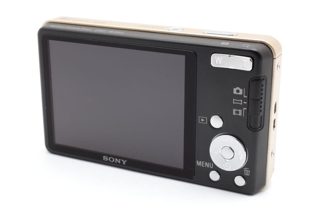 【極美品】SONY Cyber-shot DSC-W350　ゴールド　新品級！