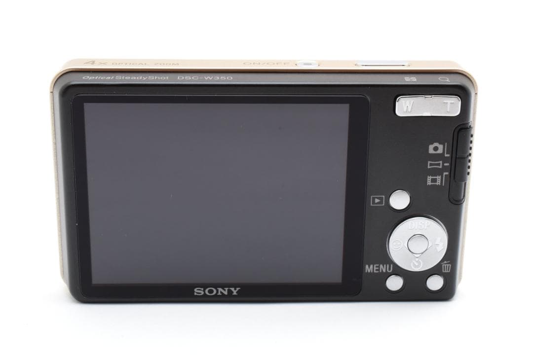 【極美品】SONY Cyber-shot DSC-W350　ゴールド　新品級！