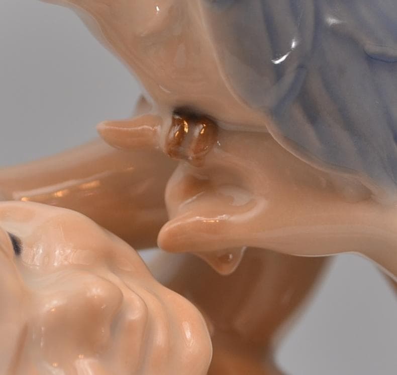 牧神とオウム　＃752　★ロイヤルコペンハーゲン　デンマーク　レア　ヴィンテージ