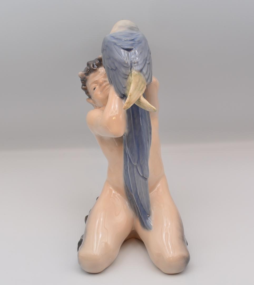 牧神とオウム　＃752　★ロイヤルコペンハーゲン　デンマーク　レア　ヴィンテージ