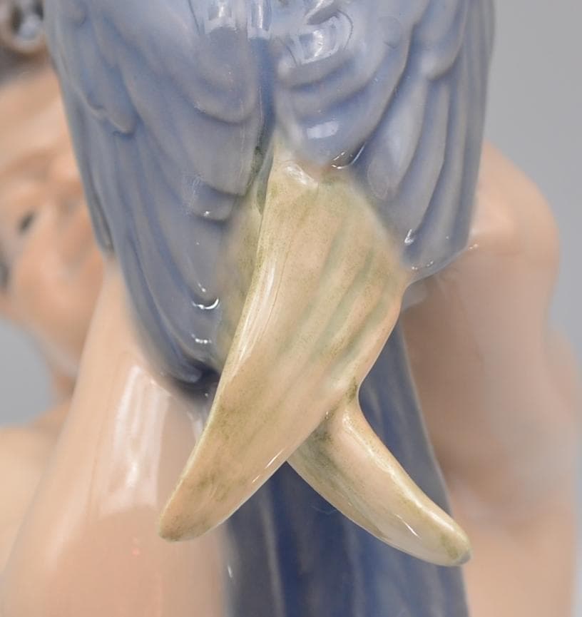 牧神とオウム　＃752　★ロイヤルコペンハーゲン　デンマーク　レア　ヴィンテージ