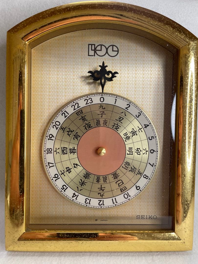 SEIKO セイコー 記念・ノベルティ置時計×2点まとめて ジャンク品