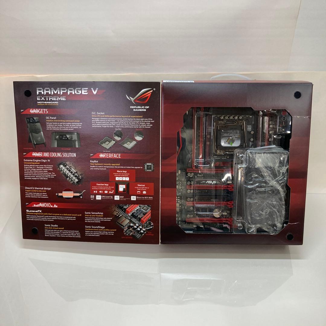 ASUS RAMPAGE V EXTREME LGA2011-V3マザーボード