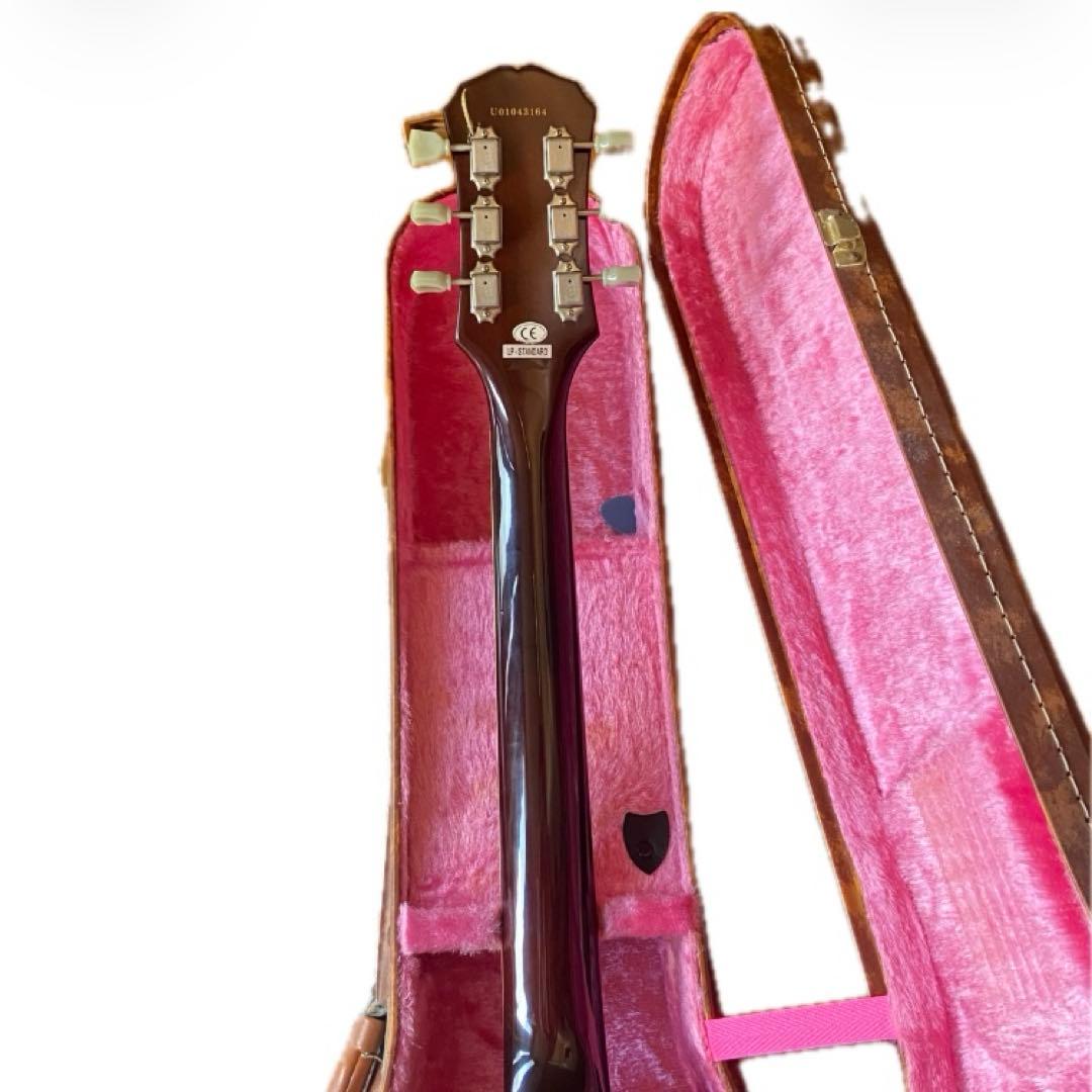 エピフォン　レスポール　スタンダードモデル　ギブソン　エレキギター　ケース付き