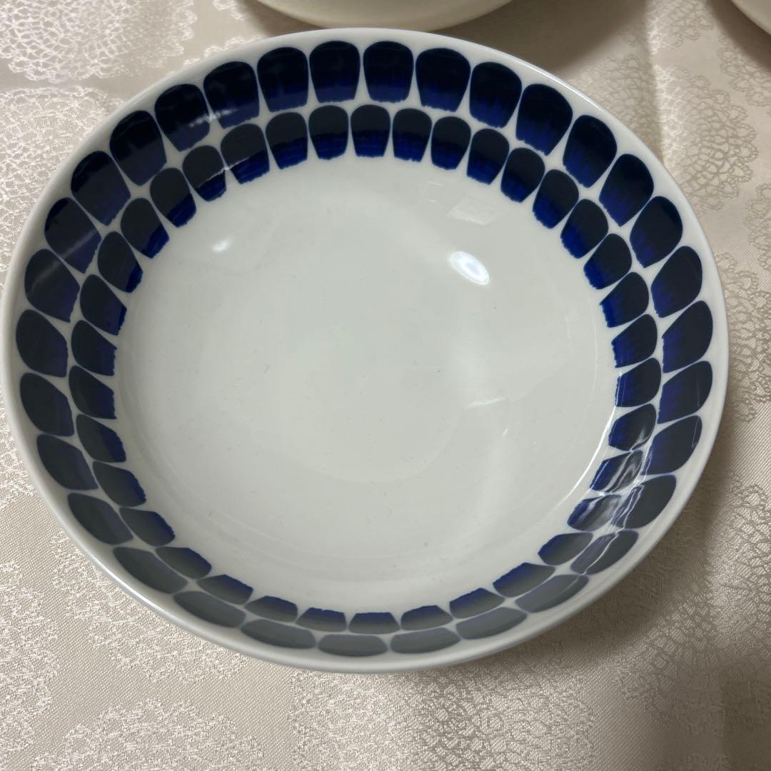 ARABIA 24h アラビア トゥオキオ 18㎝ ボウル 4個セット ブルー