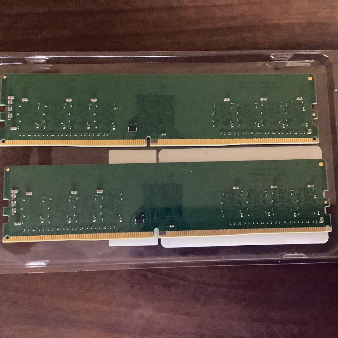 crucial メモリDDR4-3200 16GB(8GB 2枚組)デスクトップ