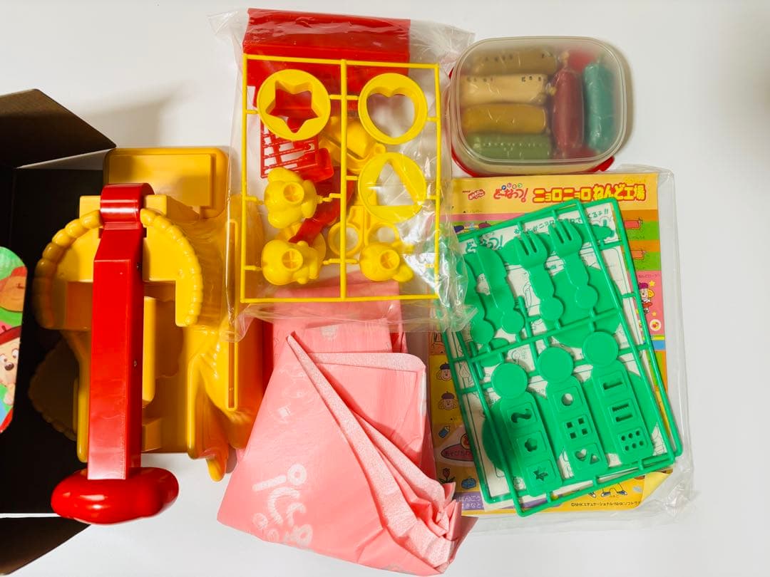 激レア 未使用 ドレミファどーなっつ ニョロニョロねんど工場おかあさんといっしょ