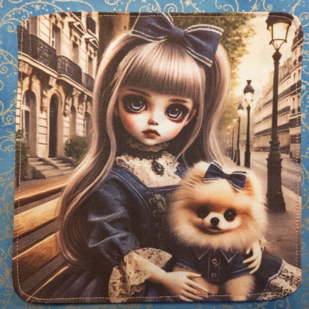 あしべ☆　パネル6枚　ハンカチ12枚　チワワちゃん柄