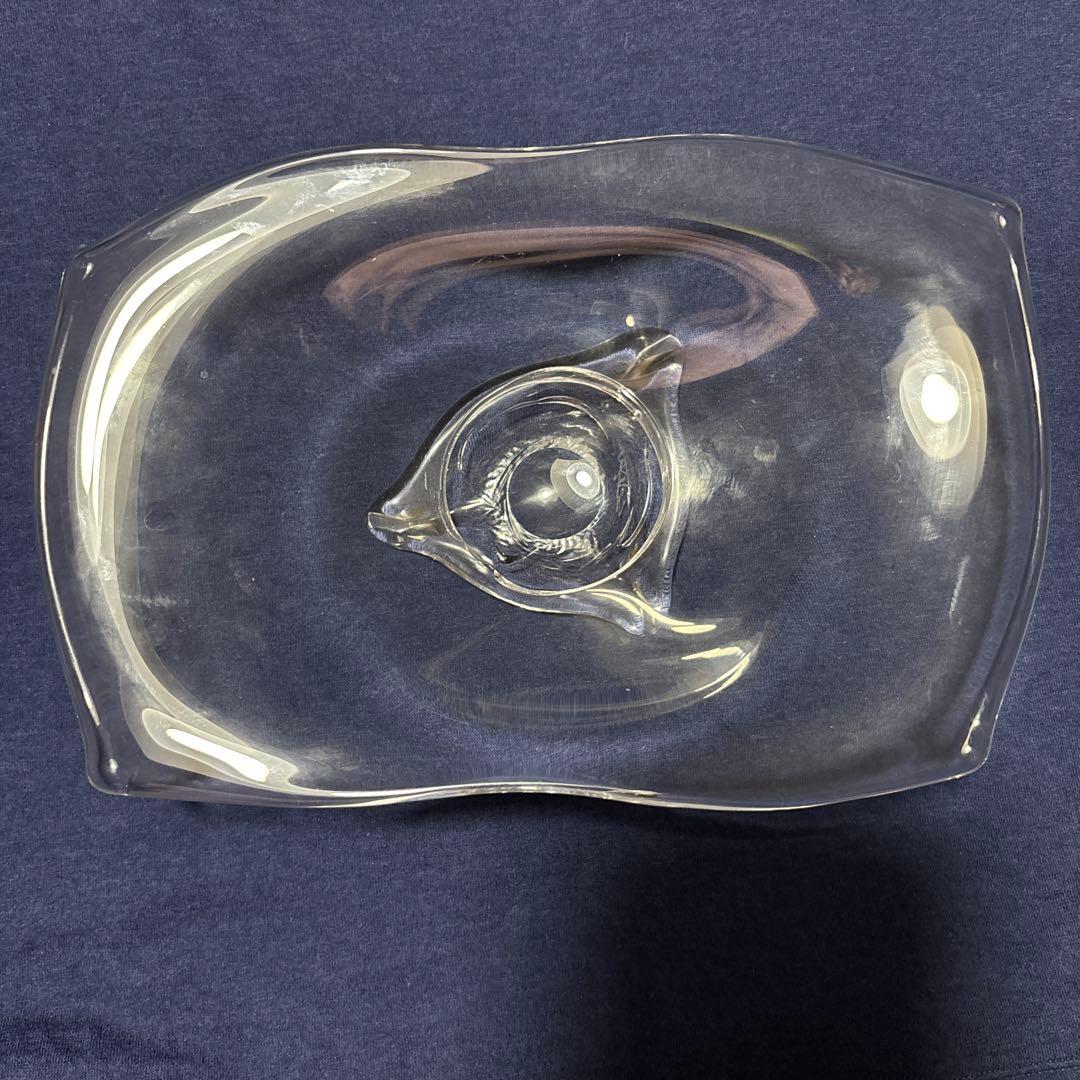 作家　ハンドメイドガラス　コンポート多用途デザイン