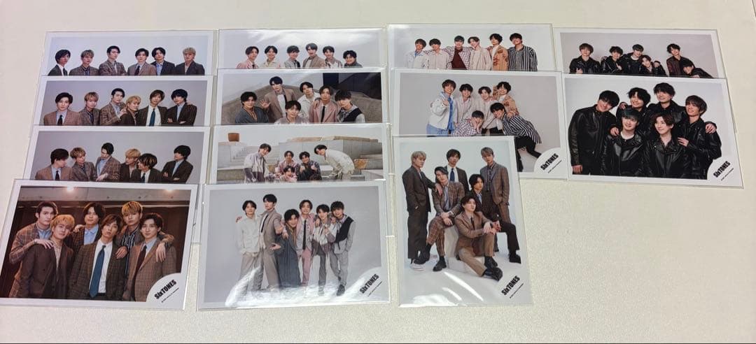 SixTONES 公式写真60枚セット