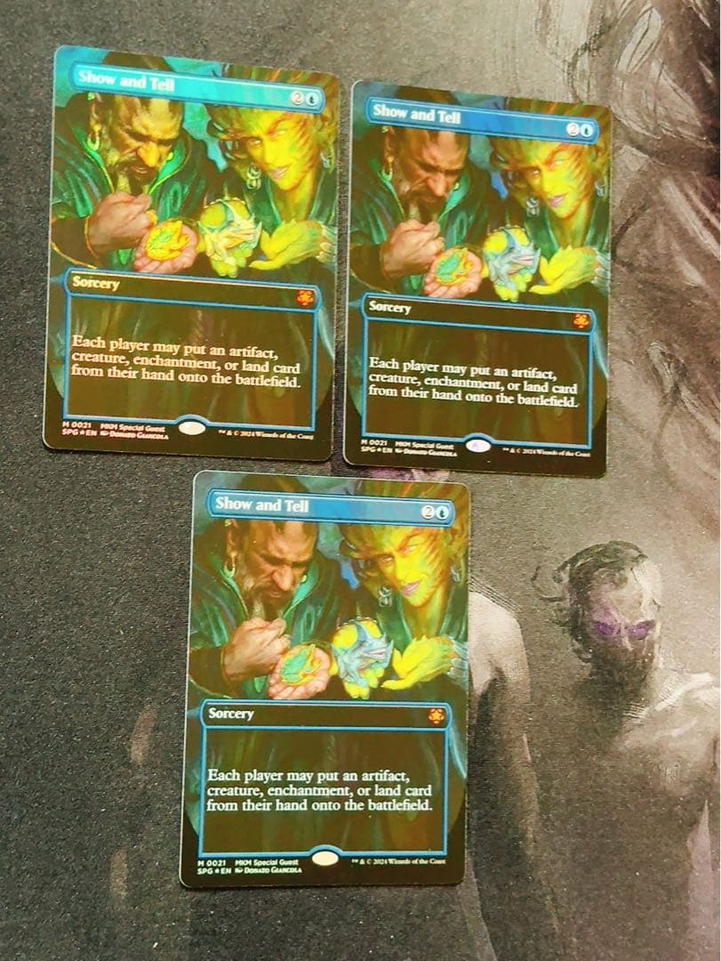 【foil】実物提示教育　英語　3枚セット