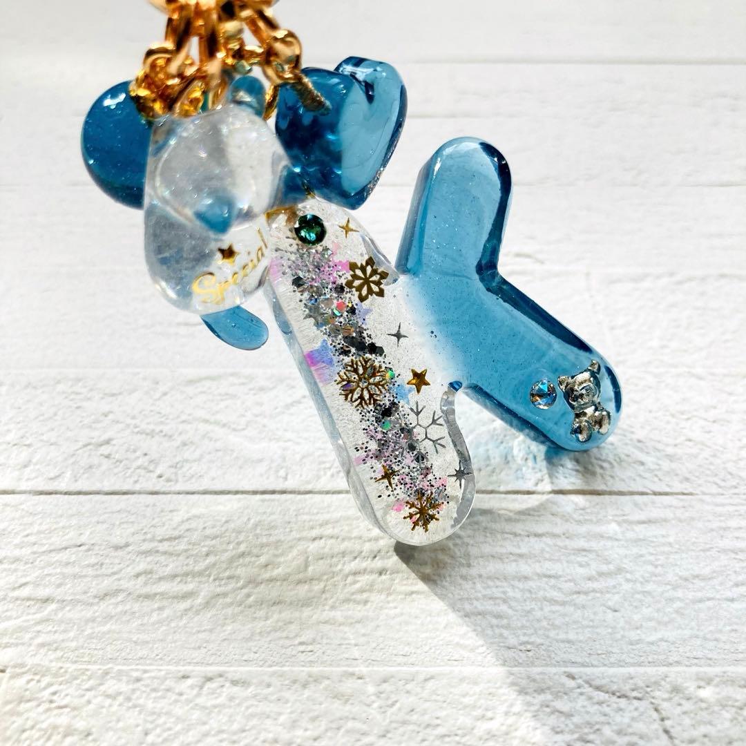 りくみんページ　レジンキーホルダー、レジンバックチャーム　6点