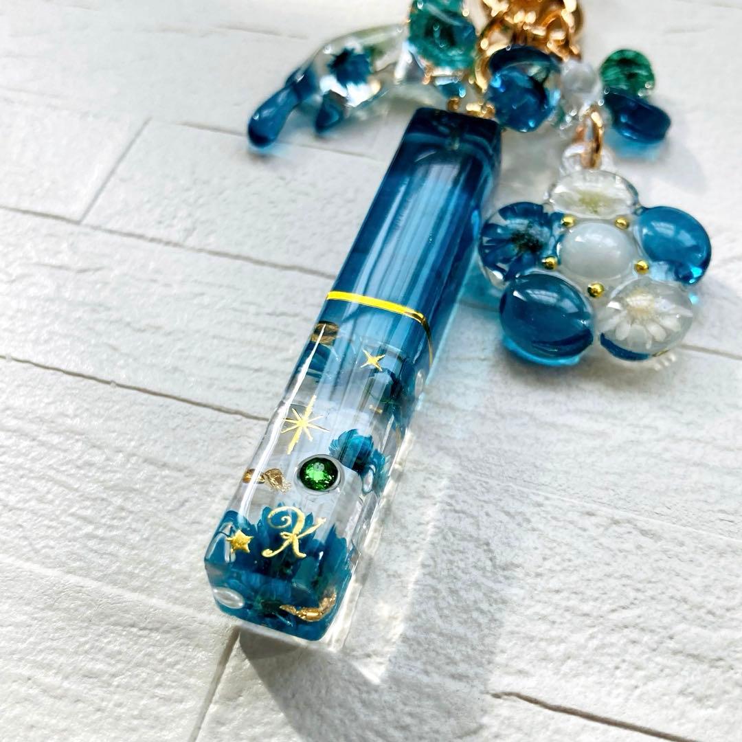 りくみんページ　レジンキーホルダー、レジンバックチャーム　6点