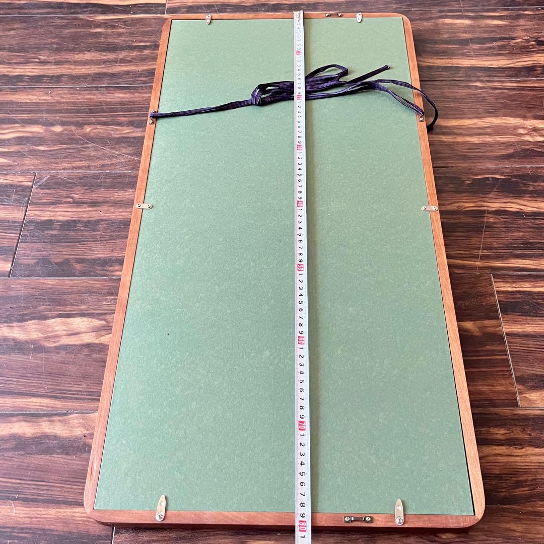 水墨画 在銘 景堂 額装  絵画 G