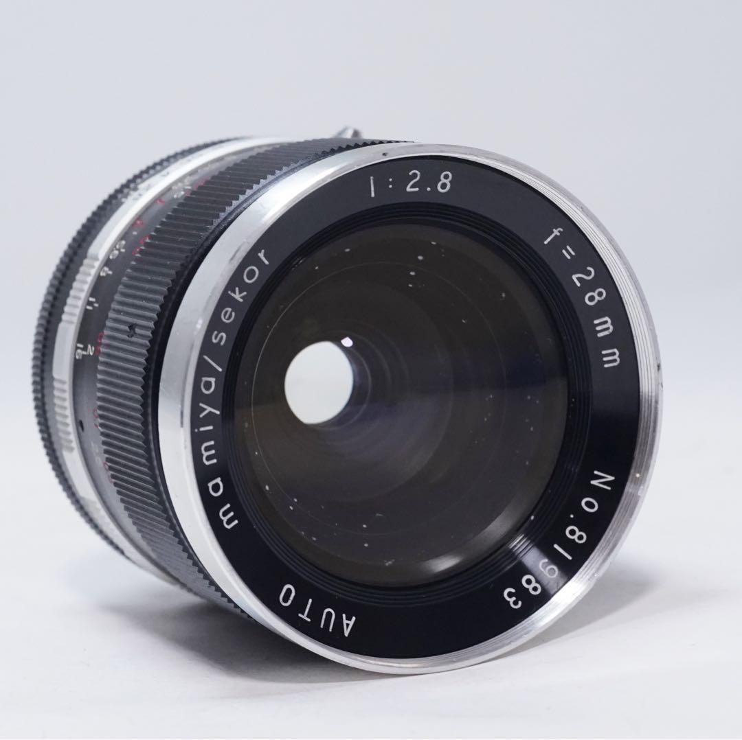 希少 AUTO mamiya sekor 28mm f2.8 M42