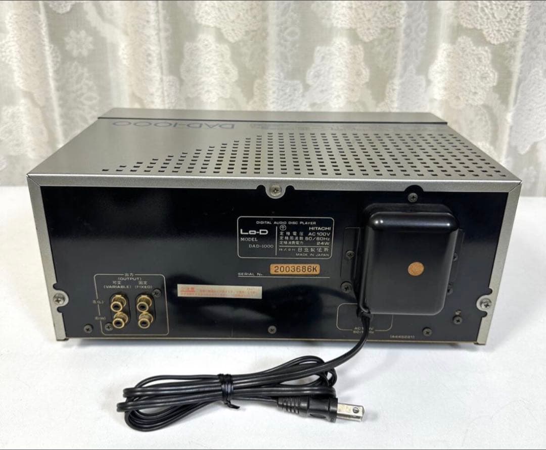 Lo-D ローディー DAD-1000 CDプレーヤー ⑥