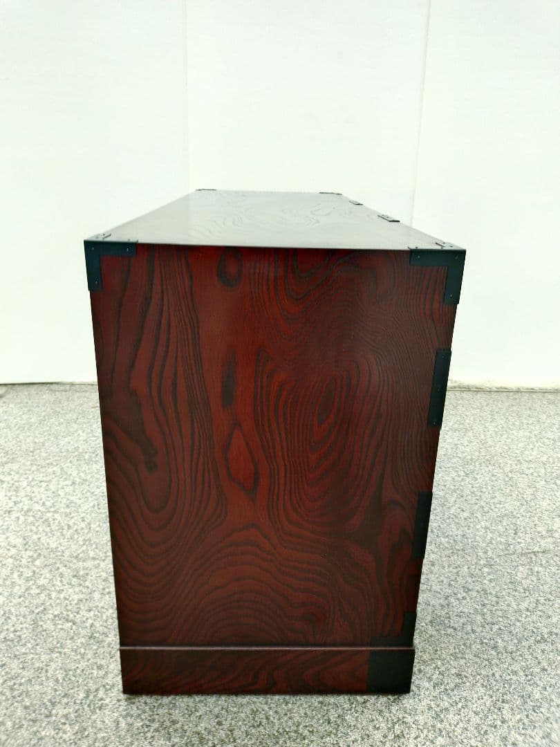 米沢箪笥 うるし塗装 漆チェスト 整理タンス 整理箪笥 引き出し 収納