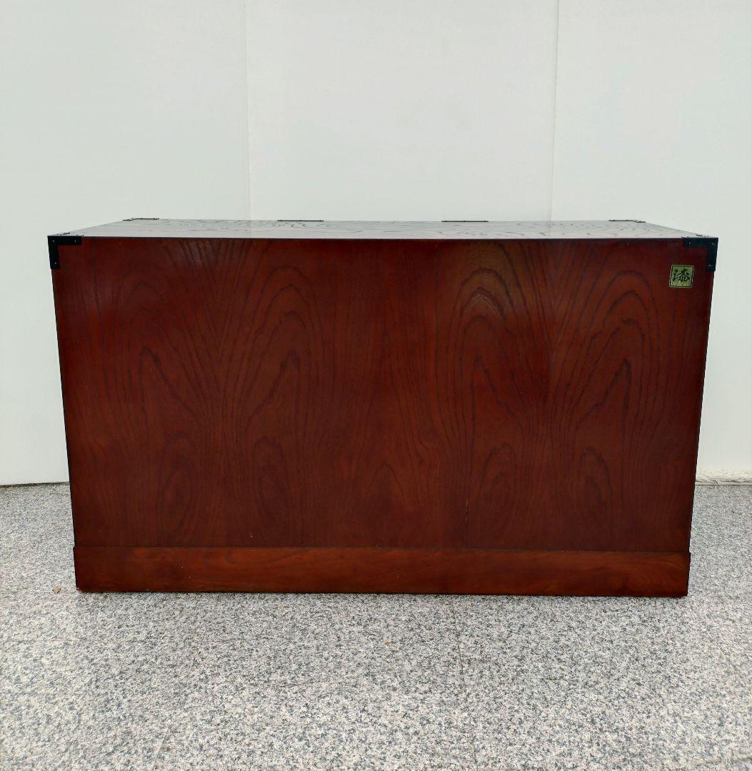 米沢箪笥 うるし塗装 漆チェスト 整理タンス 整理箪笥 引き出し 収納