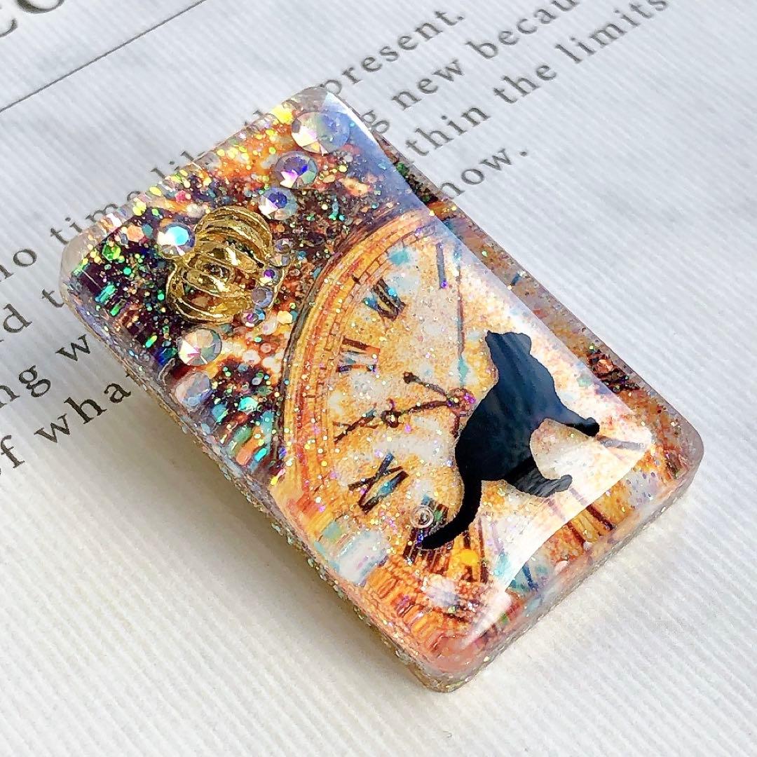 同梱100円引❤️No.1986 レジン ヘアゴム ♡ 猫 ネコ ねこ ♡