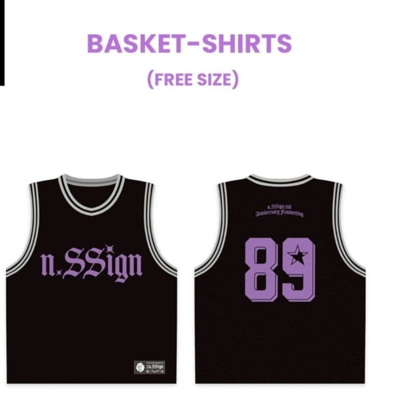 n.SSign2周年ペンミ バスケットシャツ
