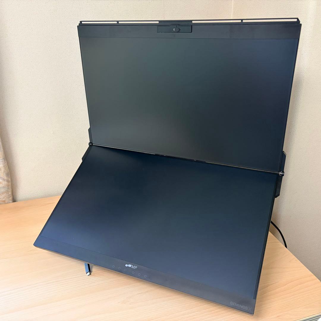 【年末値下】GEMINOS X デュアルモニター 2x 24インチ WQHD