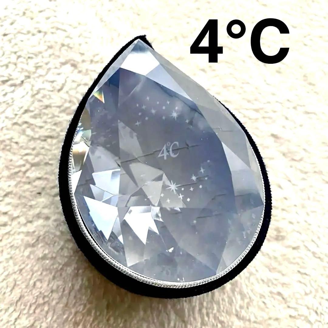 4℃ ヨンドシー クリスタル オブジェ アクセサリー入 小物入れ 星