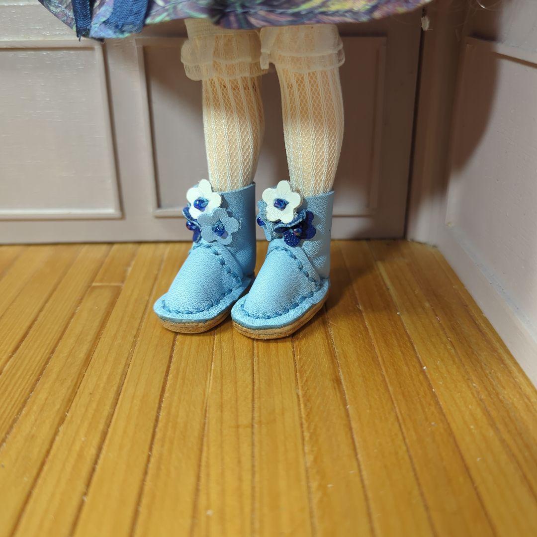 フラワーブーケのブーツ　6足セット　アイシードール