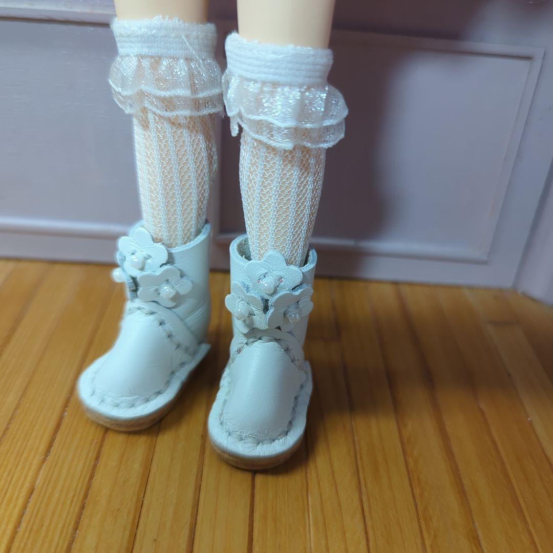 フラワーブーケのブーツ　6足セット　アイシードール