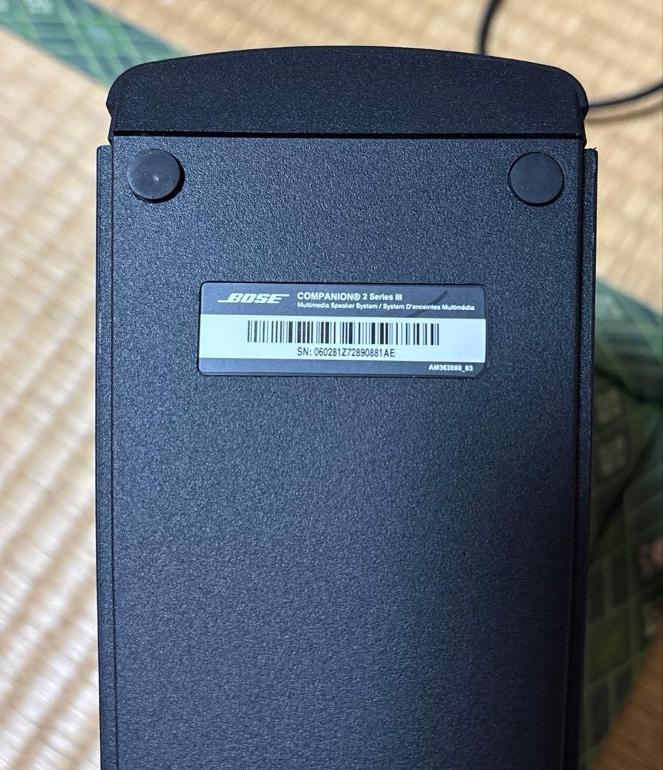 【中古】BOSE Companion® 2 Series III 箱無し