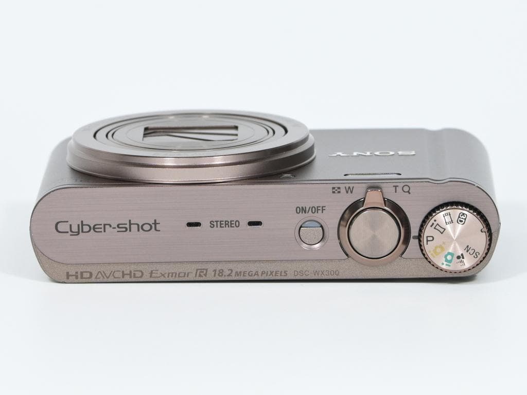 【美品】 ソニー　SONY Cyber-shot DSC-WX300 ブラウン