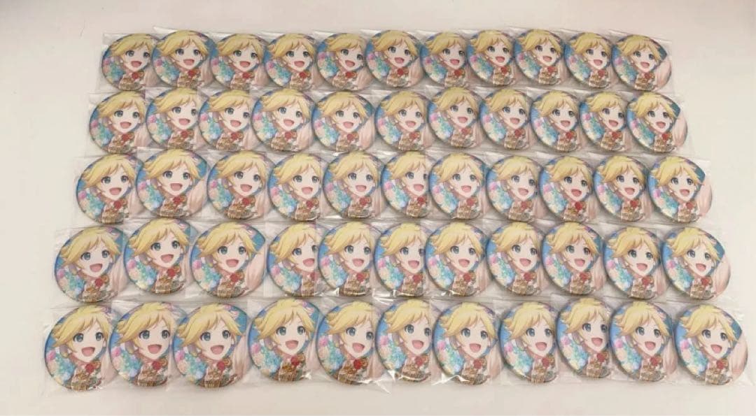 〈 しゃけ 〉鏡音レン 缶バッジ 10a83個