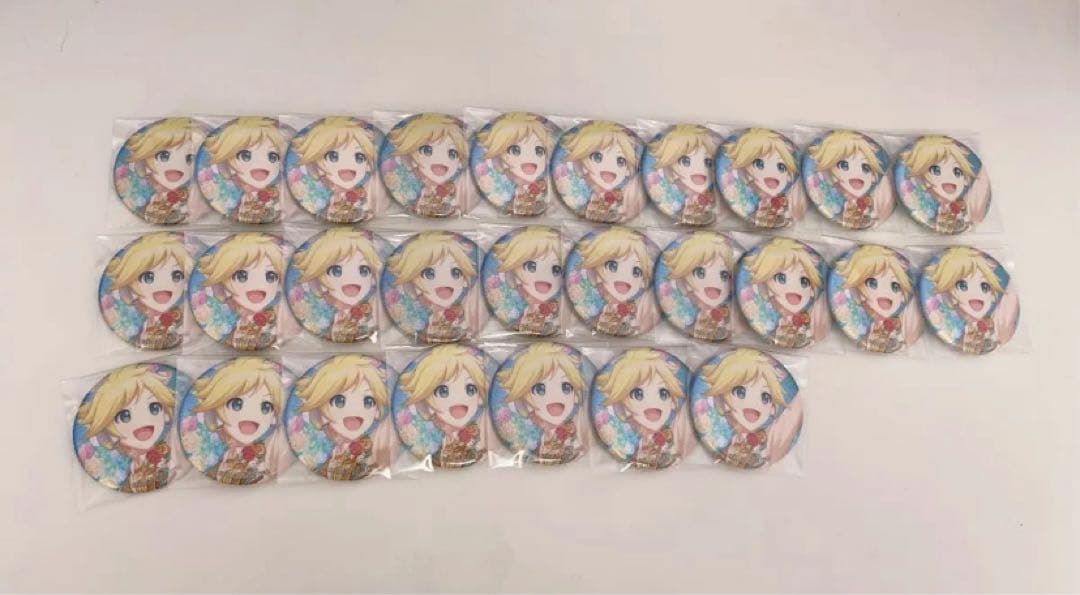 〈 しゃけ 〉鏡音レン 缶バッジ 10a83個