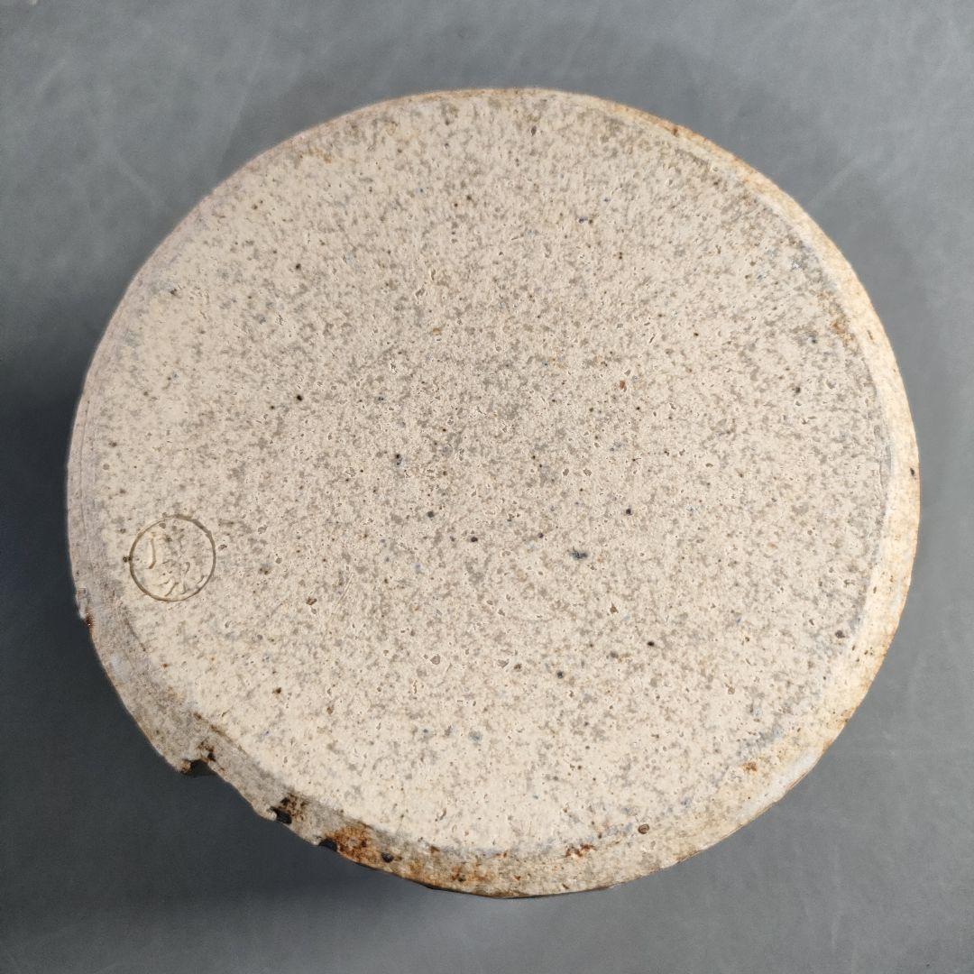 A1315-4/廣永窯/鉄絵唐草文小鉢むさしの6客/飾鉢/盛鉢/懐石道具/