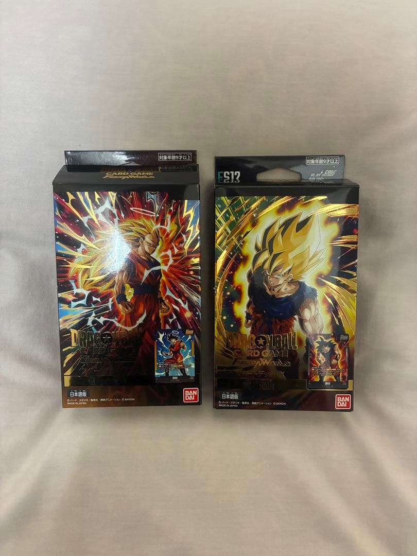 ドラゴンボールFW プレイマット 40周年記念verと スタートデッキEX