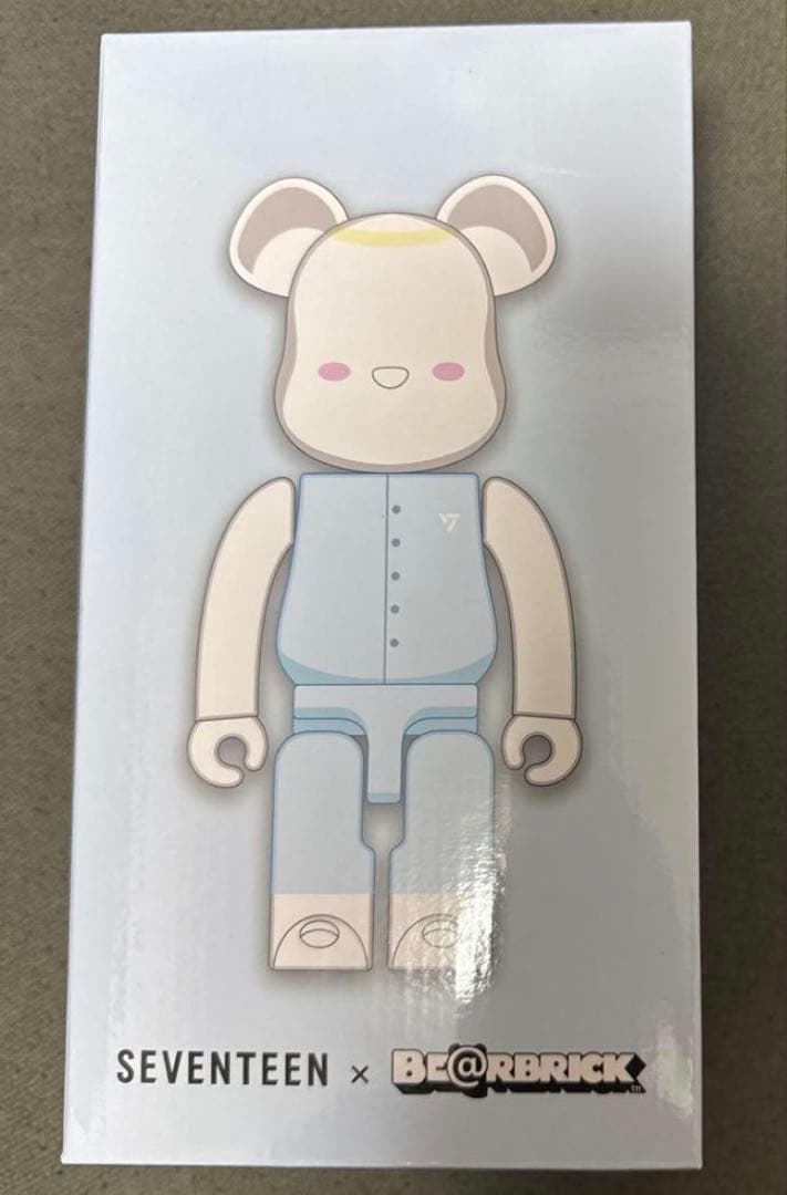 トレカ付SEVENTEEN ジョンハン BE@RBRICK ベアブリック400%