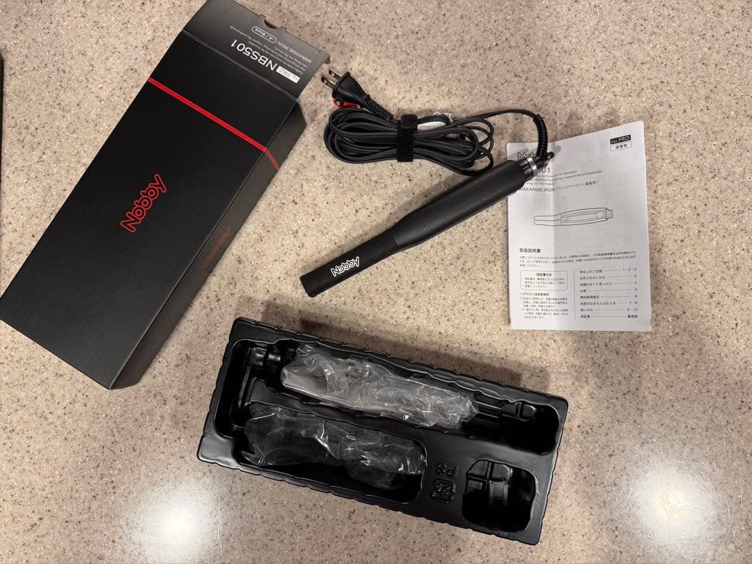 【未使用】Nobby ノビー アレンジアイロン NBS501